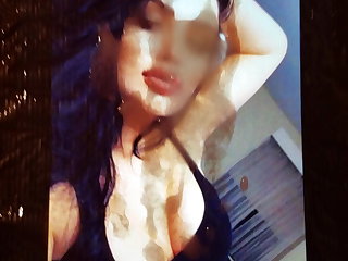 Brottning WWE Paige cumtribute